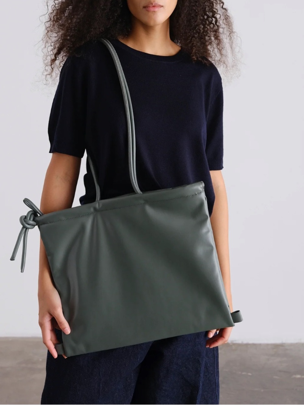 Olend Folded Bag in Teal